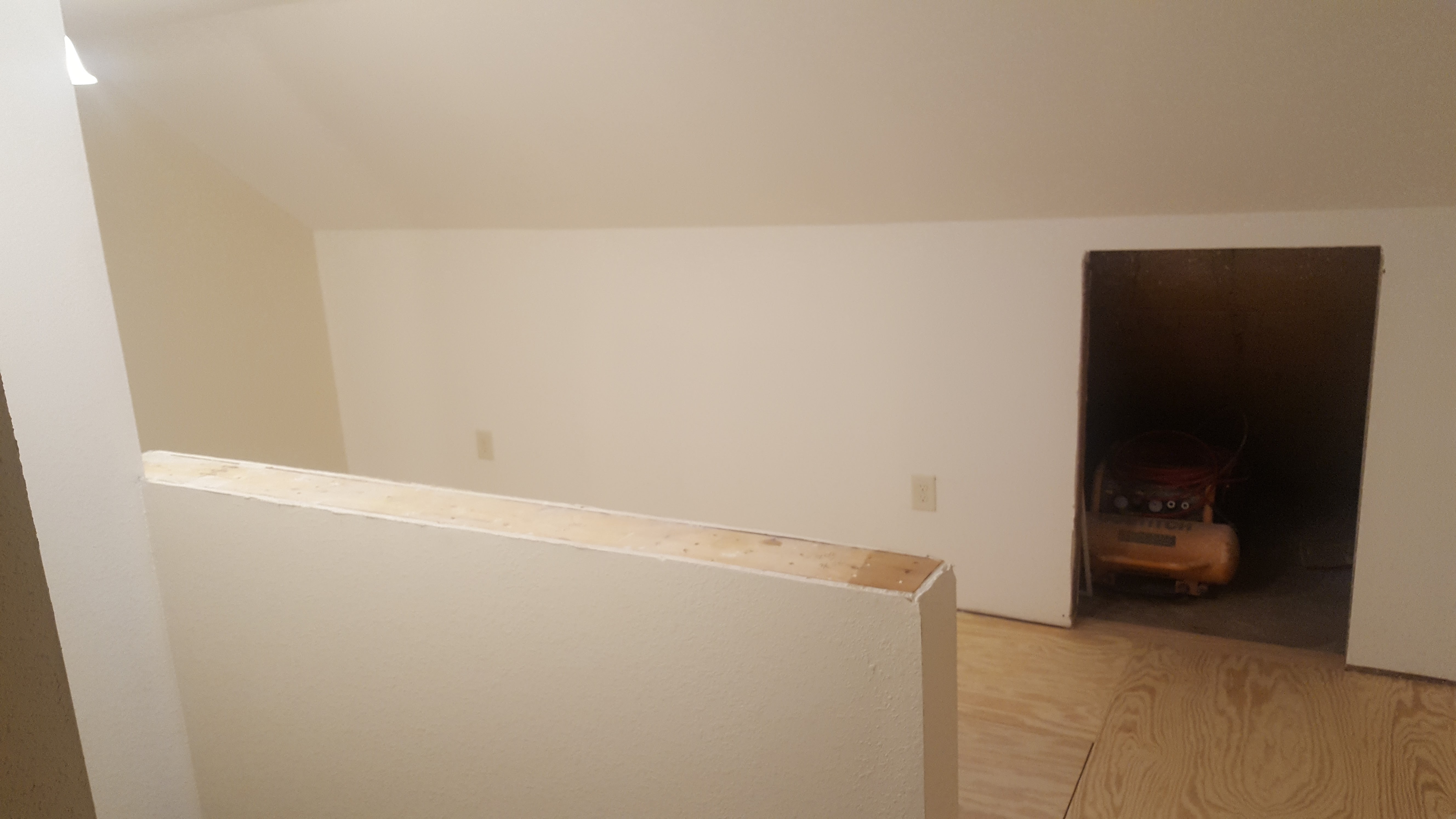 Drywall and new flooring nearing completion